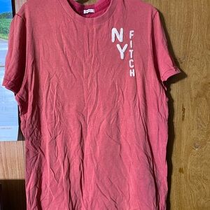 Abercrombie & Fitch Red T-Shirt